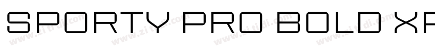 Sporty Pro Bold XP字体转换 Sporty Pro Bold XP字体转换